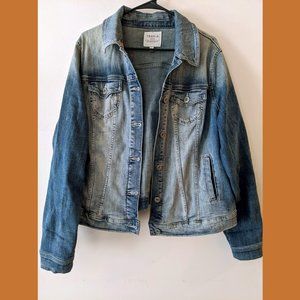 Torrid Distressed Denim Jacket